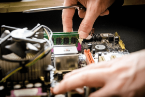 Working on Motherboard
